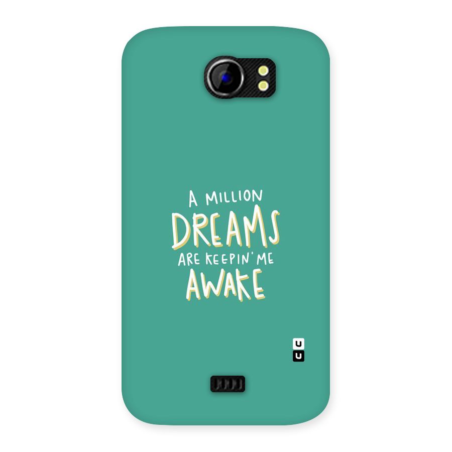 Million Dreams Back Case for Micromax Canvas 2 A110