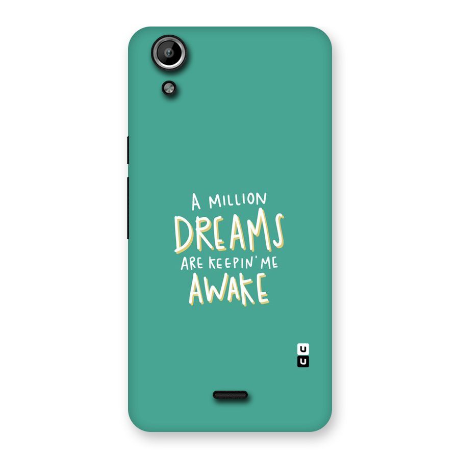 Million Dreams Back Case for Micromax Canvas Selfie Lens Q345