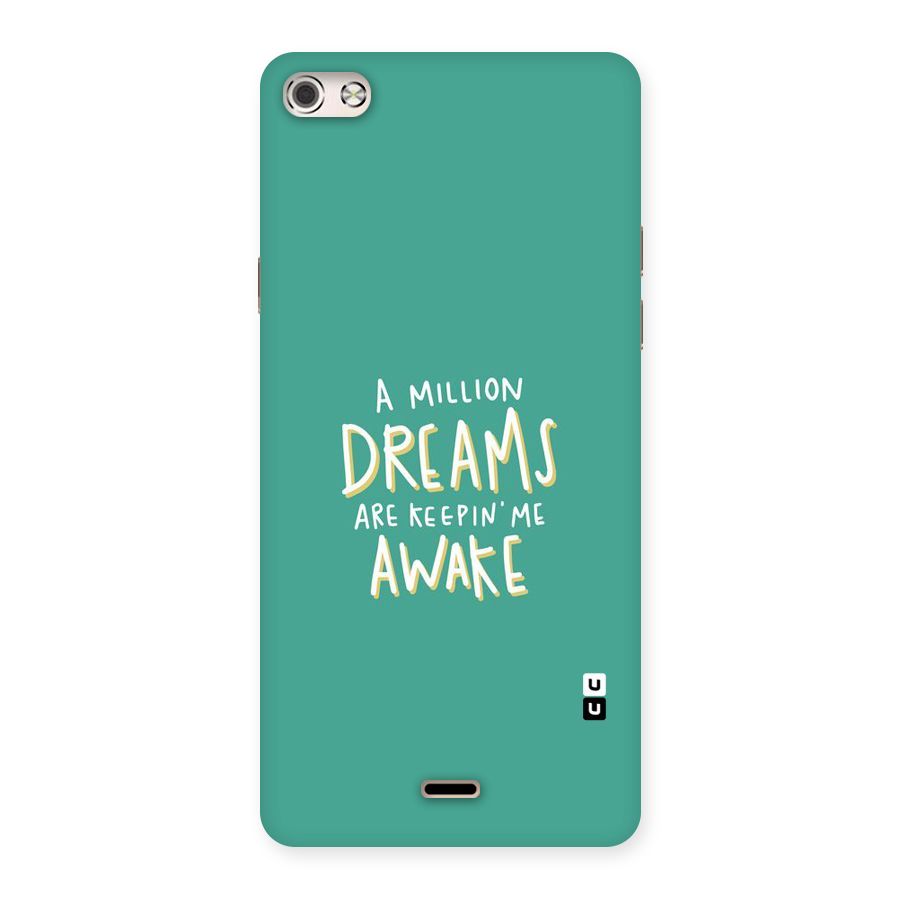 Million Dreams Back Case for Micromax Canvas Silver 5