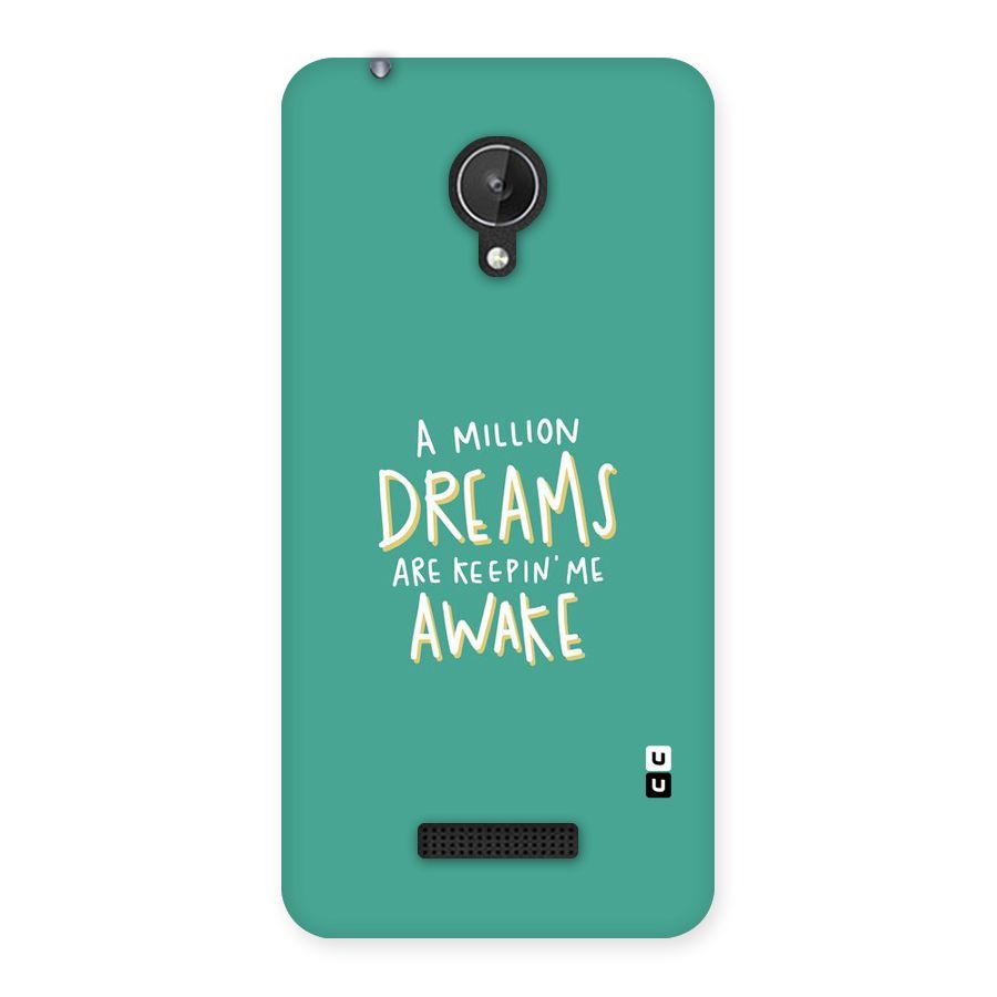Million Dreams Back Case for Micromax Canvas Spark Q380