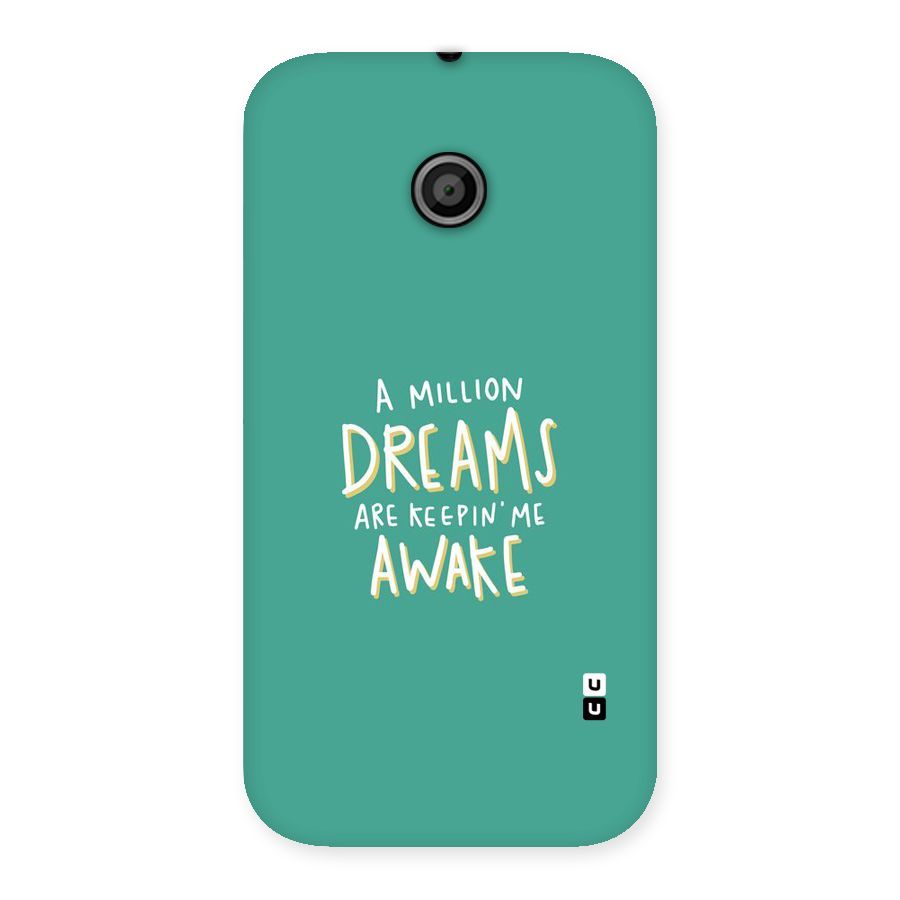 Million Dreams Back Case for Moto E