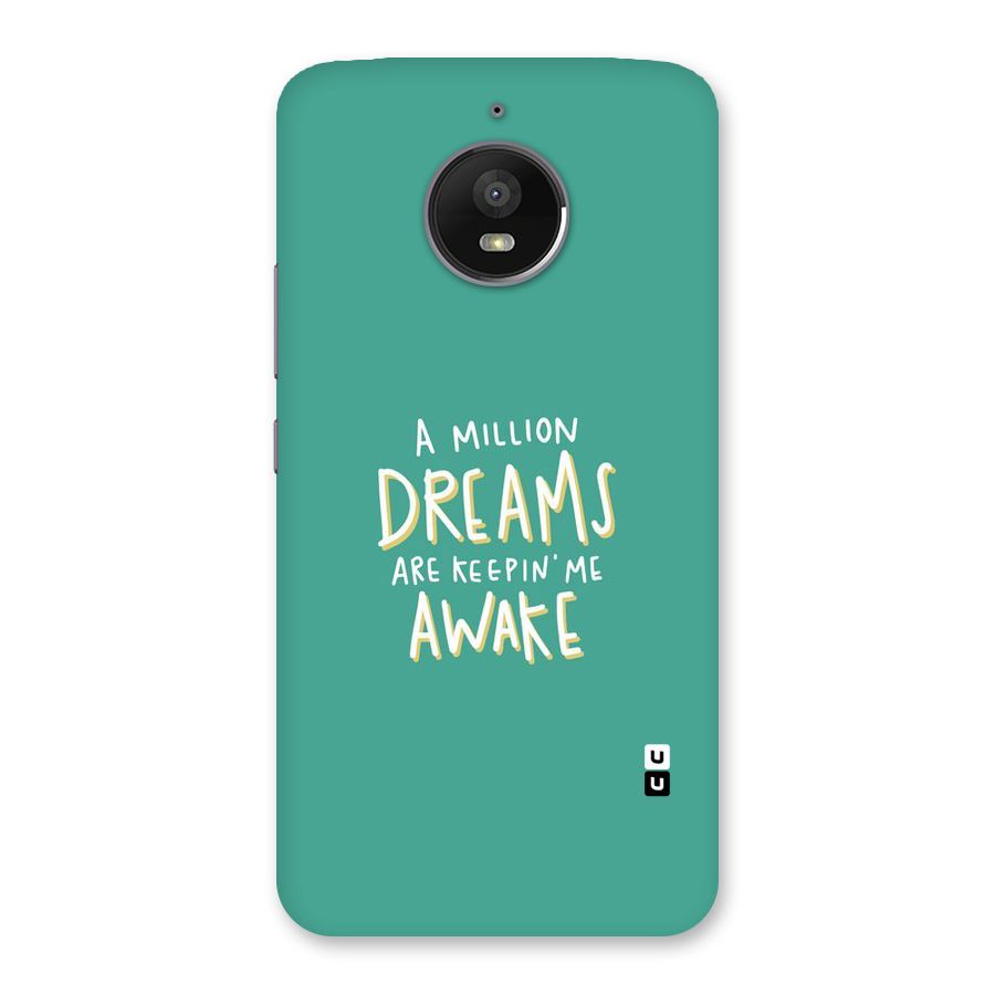 Million Dreams Back Case for Moto E4 Plus