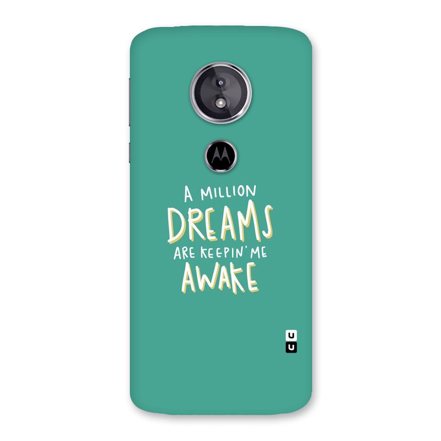 Million Dreams Back Case for Moto E5