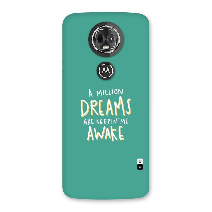 Million Dreams Back Case for Moto E5 Plus