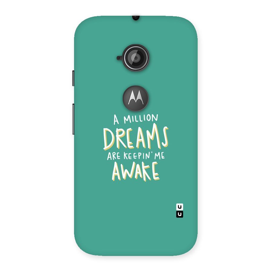 Million Dreams Back Case for Moto E 2nd Gen