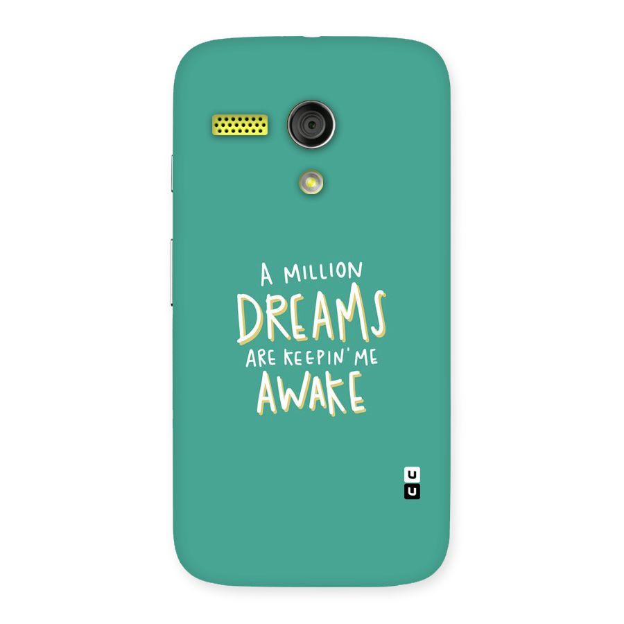 Million Dreams Back Case for Moto G