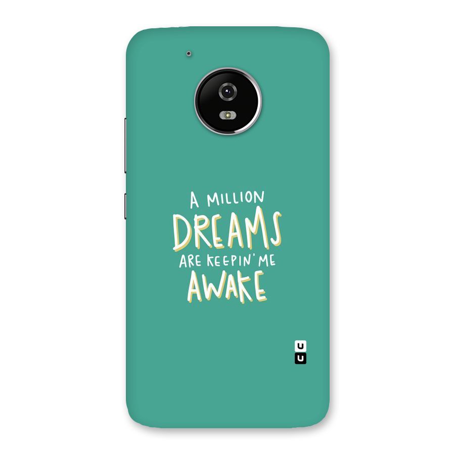 Million Dreams Back Case for Moto G5