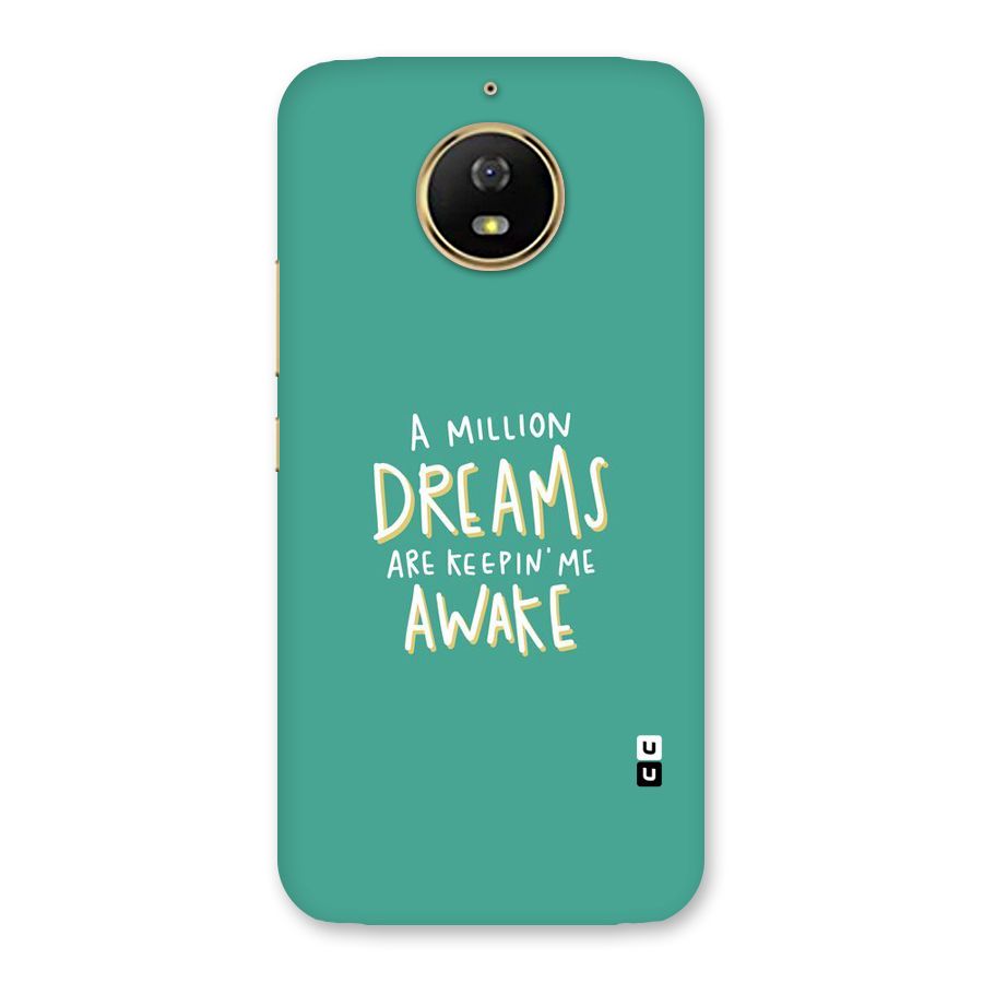 Million Dreams Back Case for Moto G5s