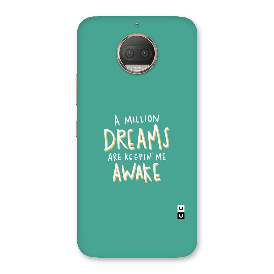 Million Dreams Back Case for Moto G5s Plus