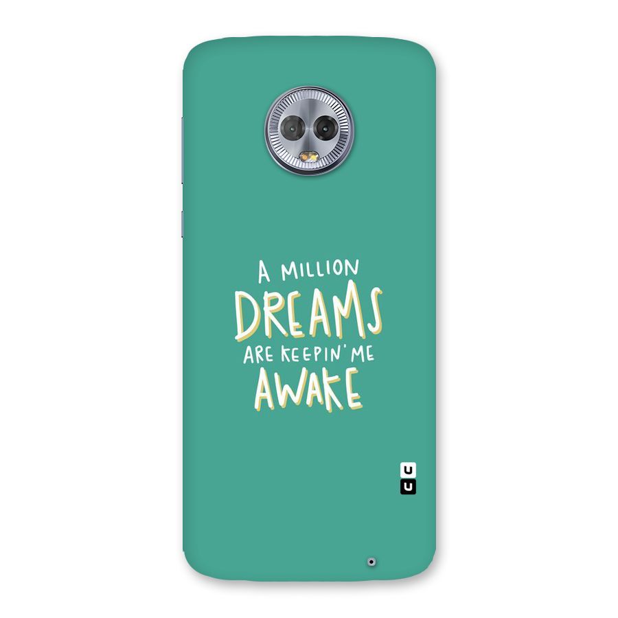 Million Dreams Back Case for Moto G6 Plus
