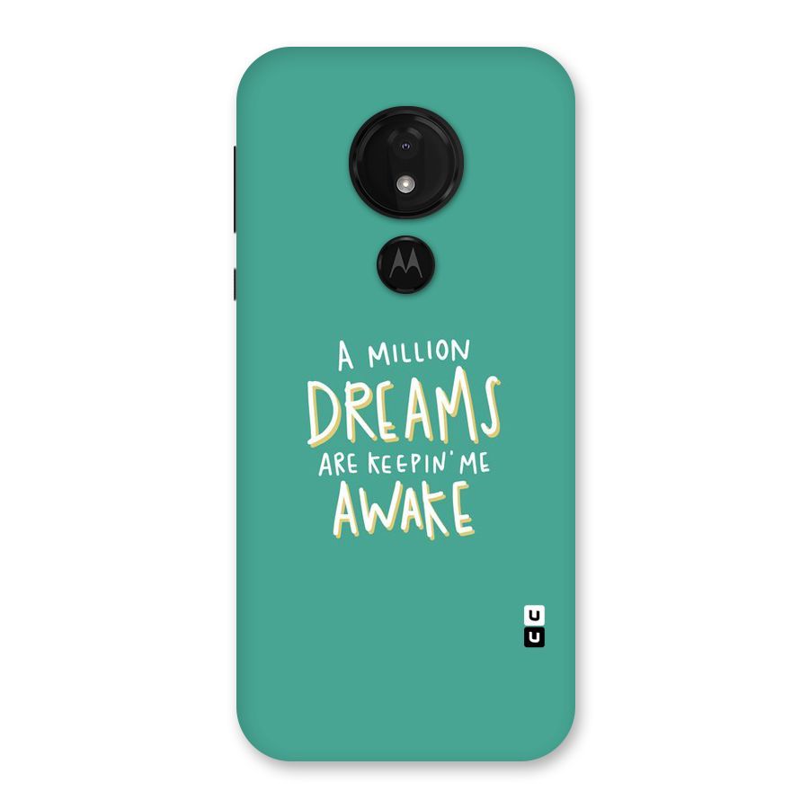 Million Dreams Back Case for Moto G7 Power