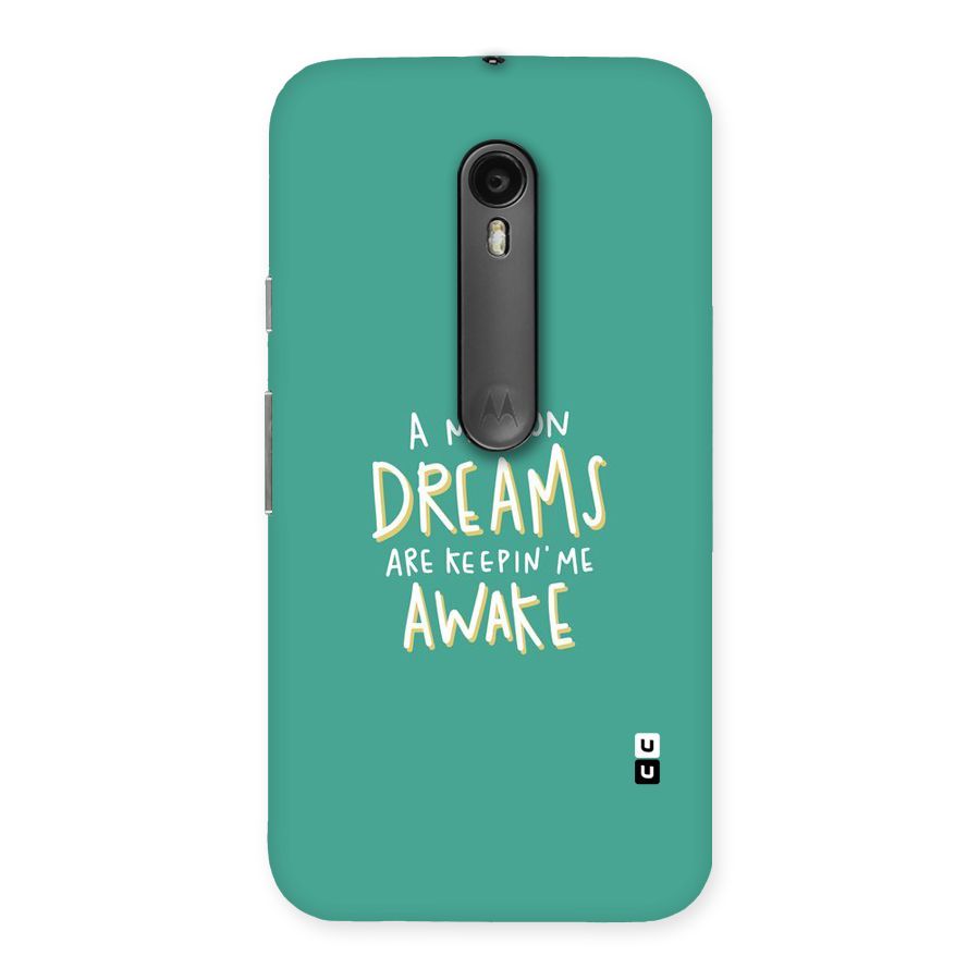 Million Dreams Back Case for Moto G Turbo