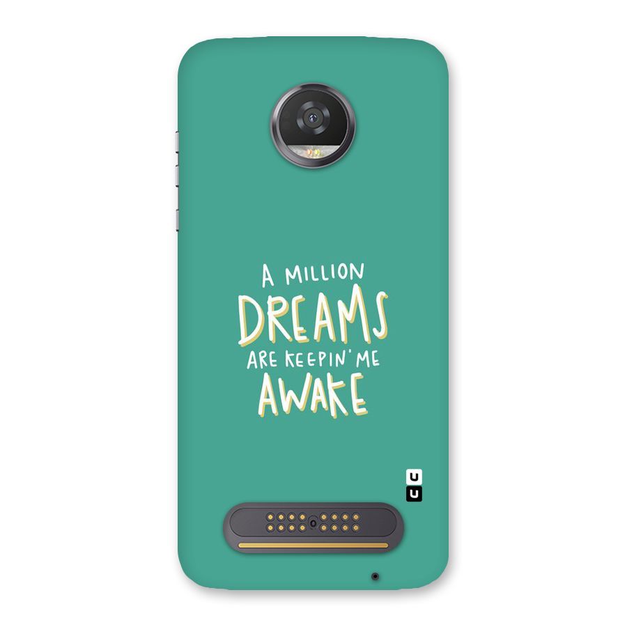 Million Dreams Back Case for Moto Z2 Play