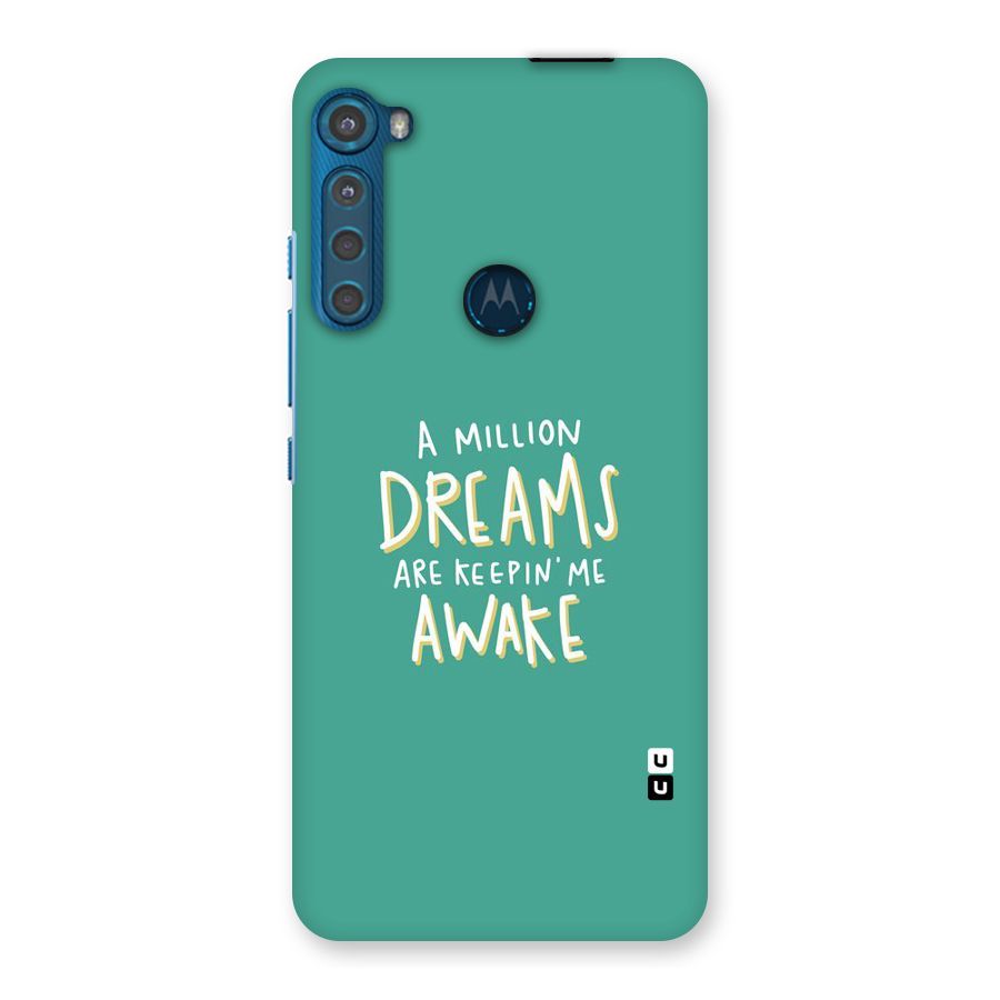 Million Dreams Back Case for Motorola One Fusion Plus