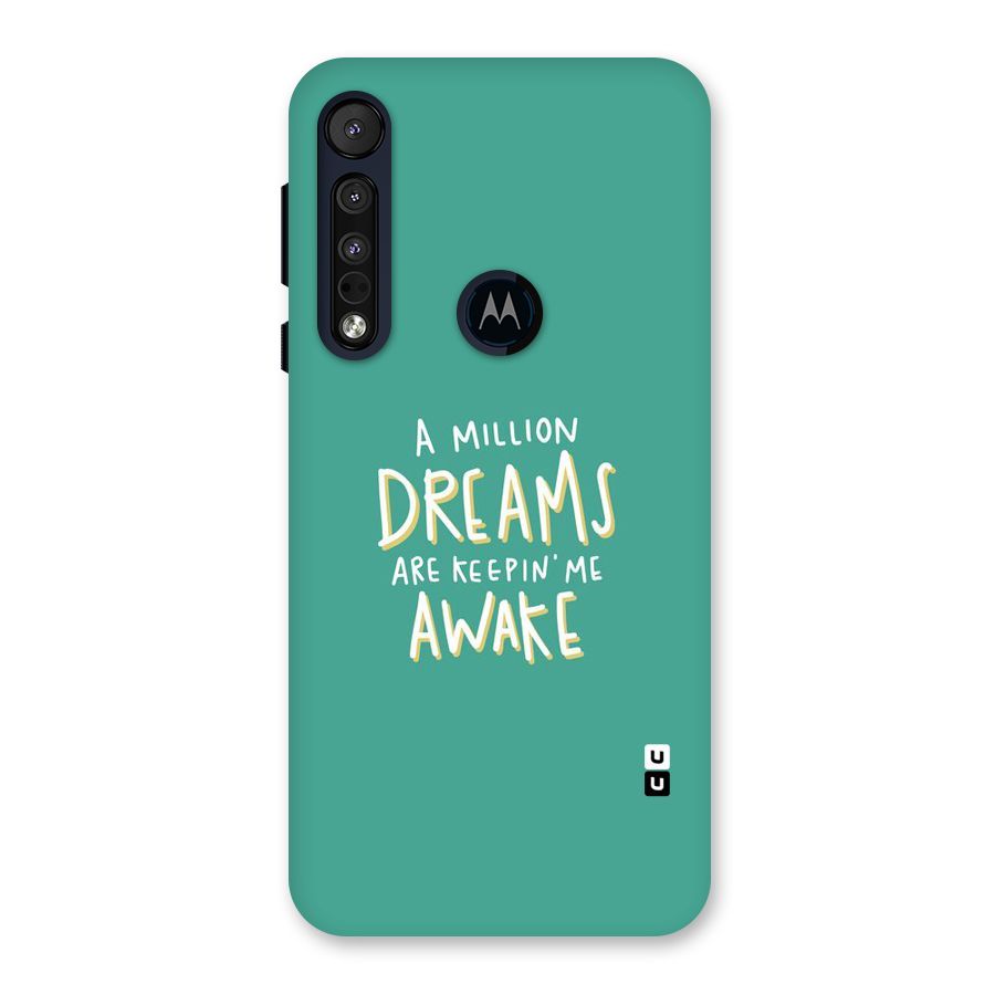 Million Dreams Back Case for Motorola One Macro