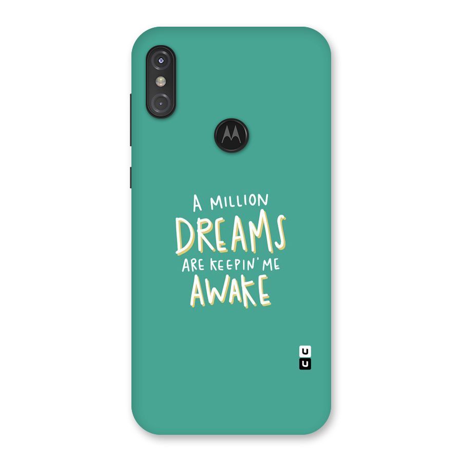 Million Dreams Back Case for Motorola One Power