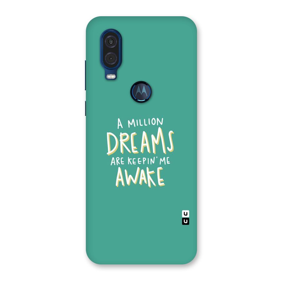 Million Dreams Back Case for Motorola One Vision