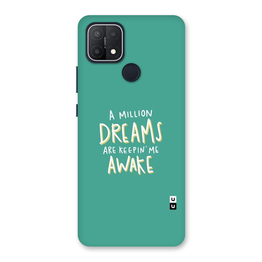 Million Dreams Back Case for Oppo A15s