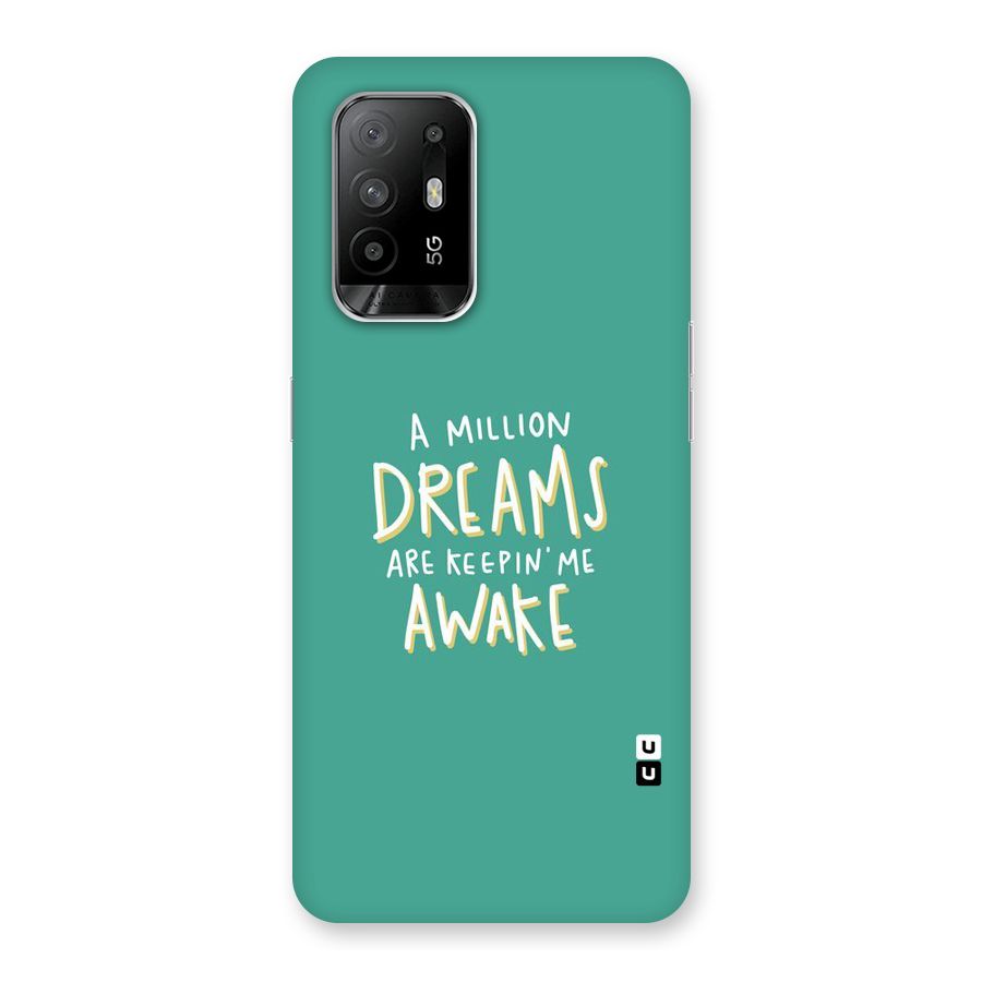 Million Dreams Back Case for Oppo F19 Pro Plus 5G