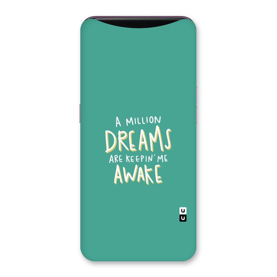 Million Dreams Back Case for Oppo Find X