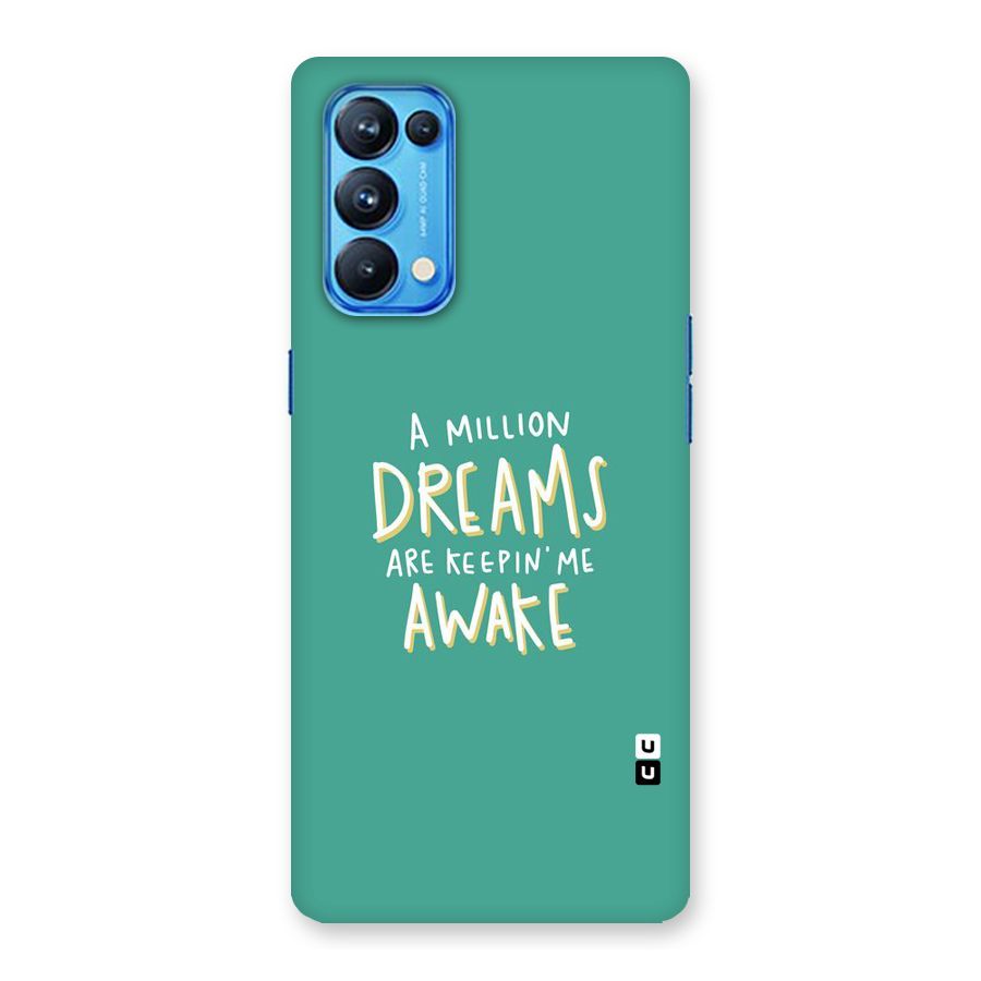 Million Dreams Back Case for Oppo Reno5 Pro 5G