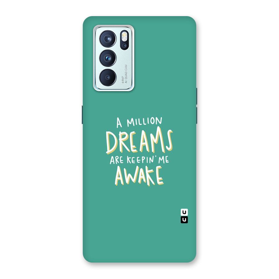 Million Dreams Back Case for Oppo Reno6 Pro 5G