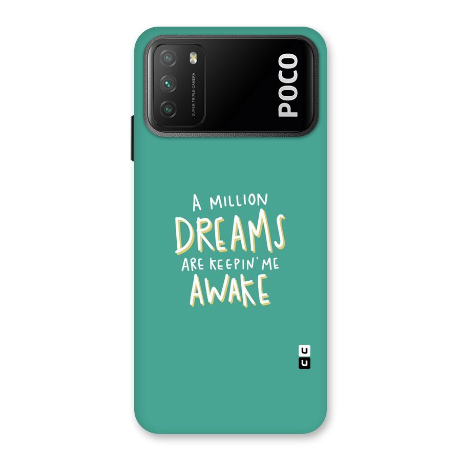 Million Dreams Back Case for Poco M3