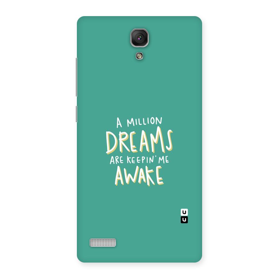 Million Dreams Back Case for Redmi Note Prime