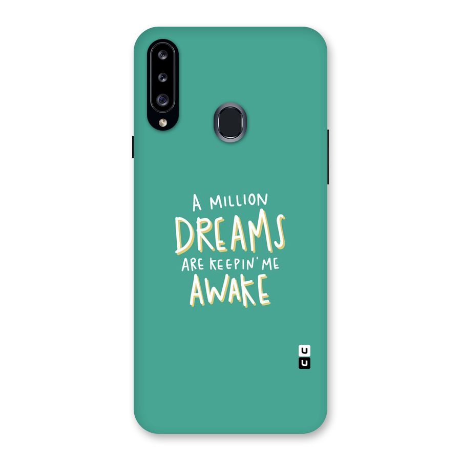 Million Dreams Back Case for Samsung Galaxy A20s