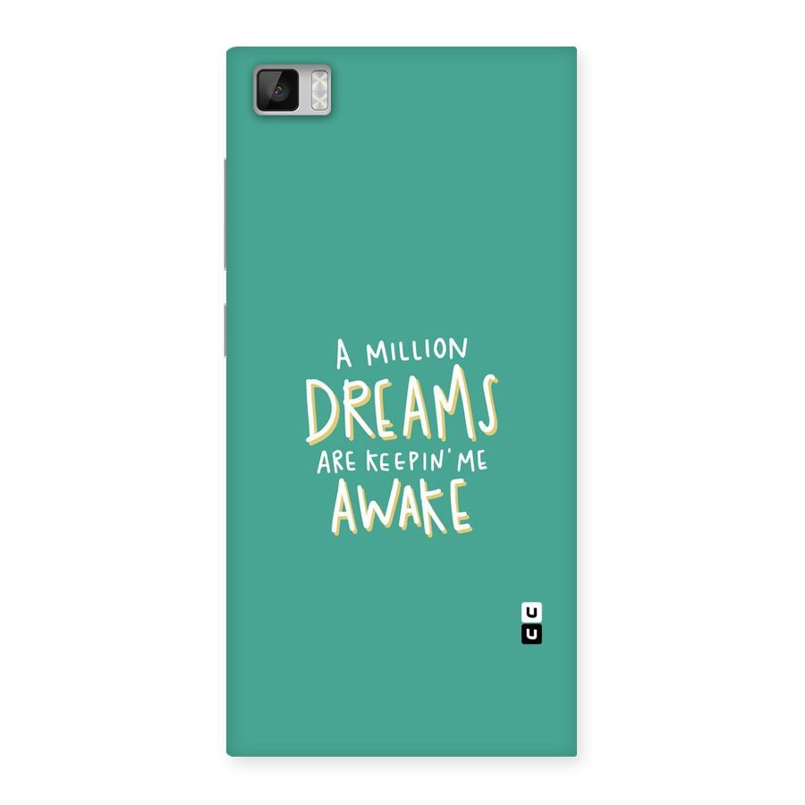 Million Dreams Back Case for Xiaomi Mi3
