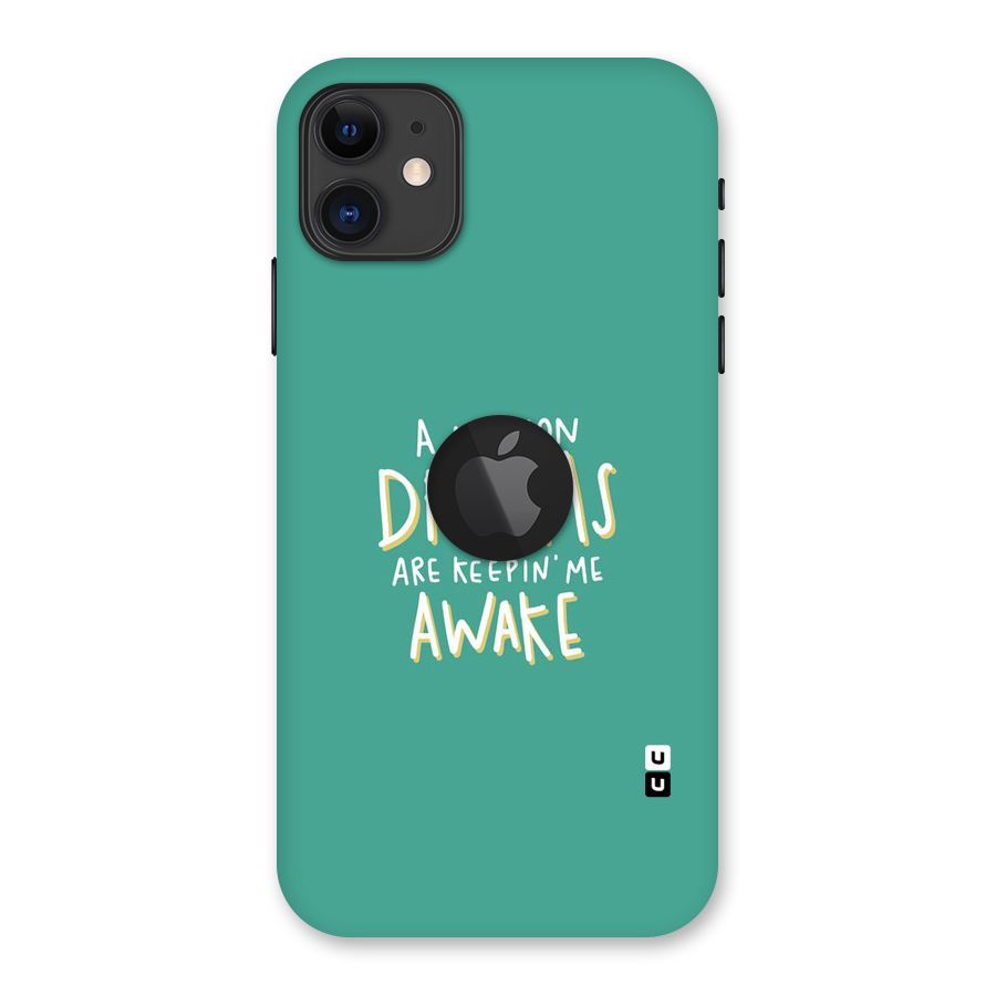 Million Dreams Back Case for iPhone 11 Logo Cut