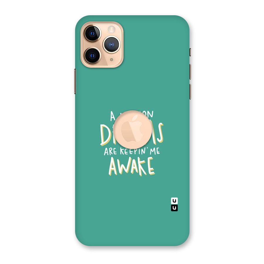 Million Dreams Back Case for iPhone 11 Pro Max Logo Cut
