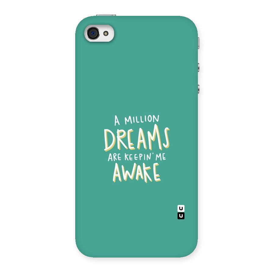 Million Dreams Back Case for iPhone 4 4s
