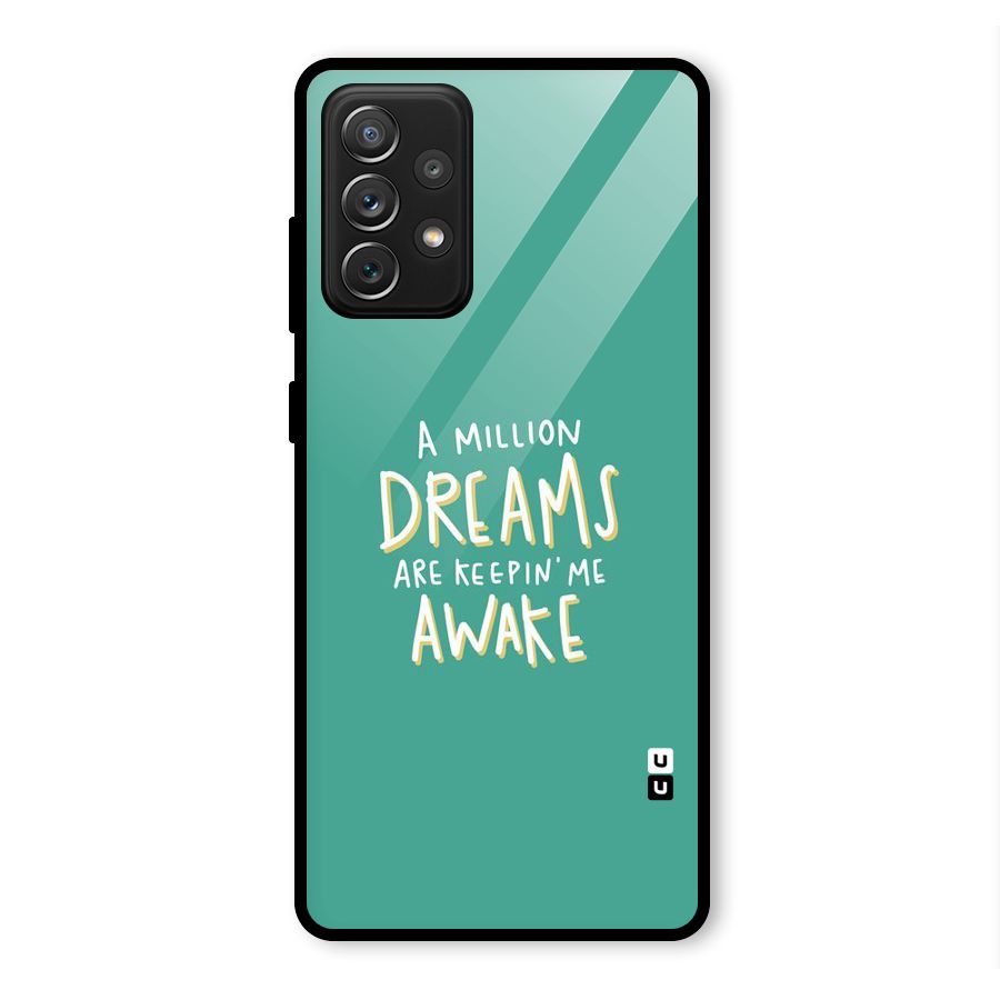 Million Dreams Glass Back Case for Galaxy A72