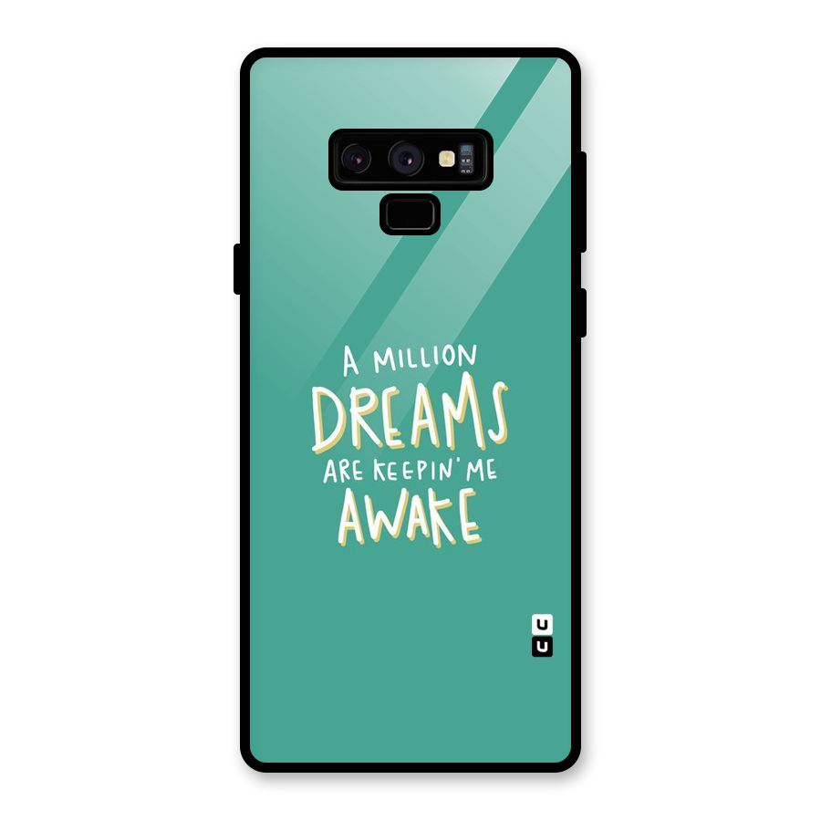 Million Dreams Glass Back Case for Galaxy Note 9