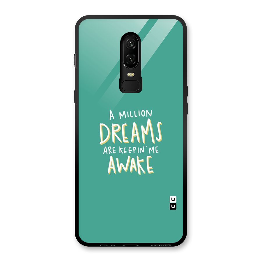 Million Dreams Glass Back Case for OnePlus 6
