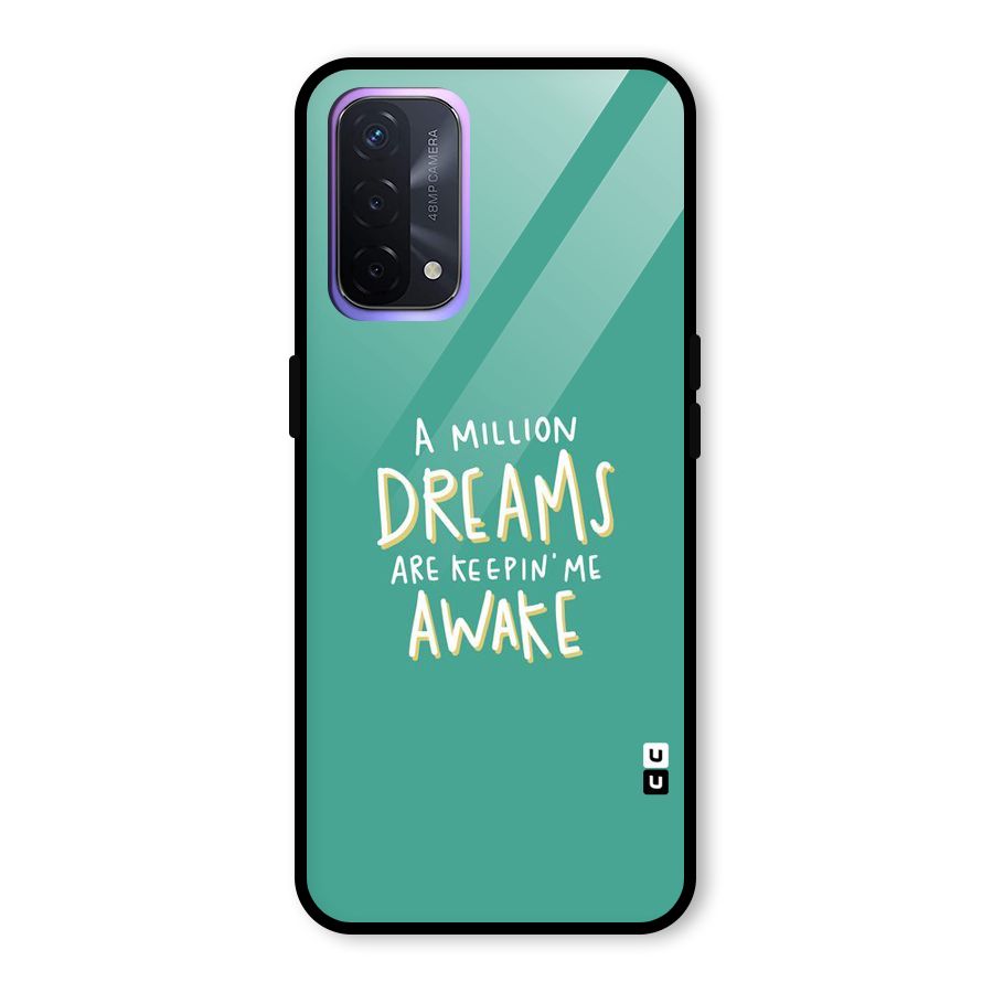 Million Dreams Glass Back Case for Oppo A74 5G