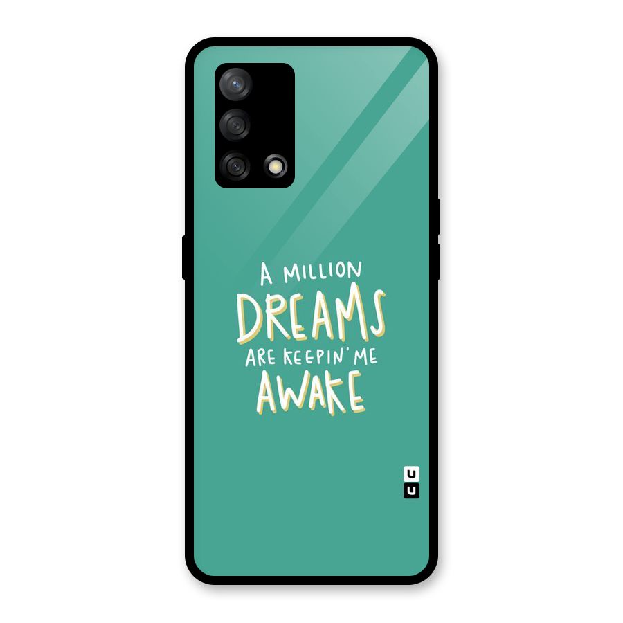 Million Dreams Glass Back Case for Oppo F19
