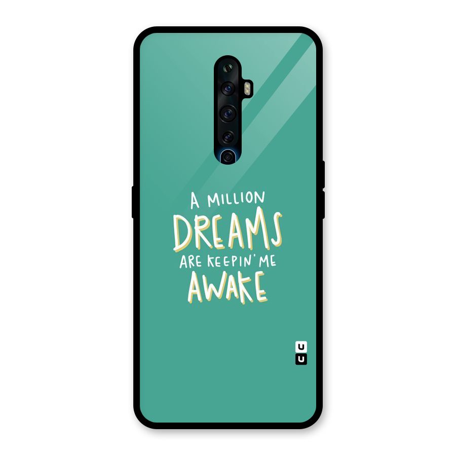 Million Dreams Glass Back Case for Oppo Reno2 Z