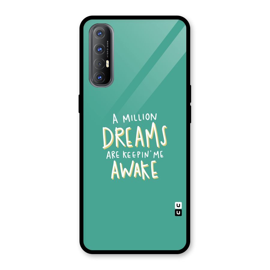 Million Dreams Glass Back Case for Oppo Reno3 Pro