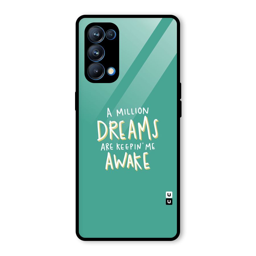 Million Dreams Glass Back Case for Oppo Reno5 Pro 5G