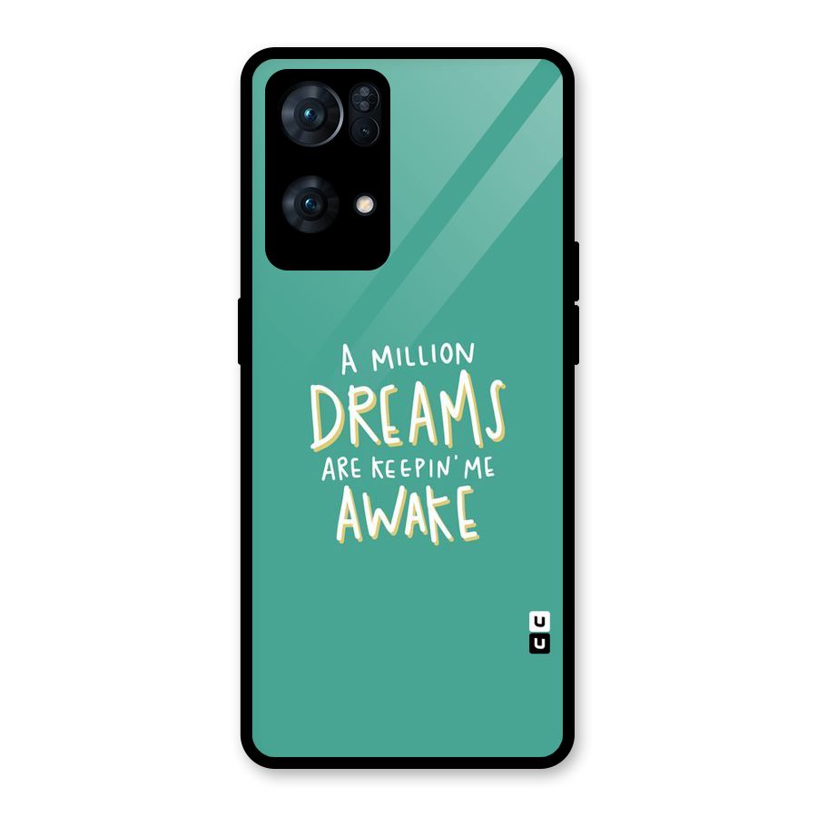 Million Dreams Glass Back Case for Oppo Reno7 Pro 5G