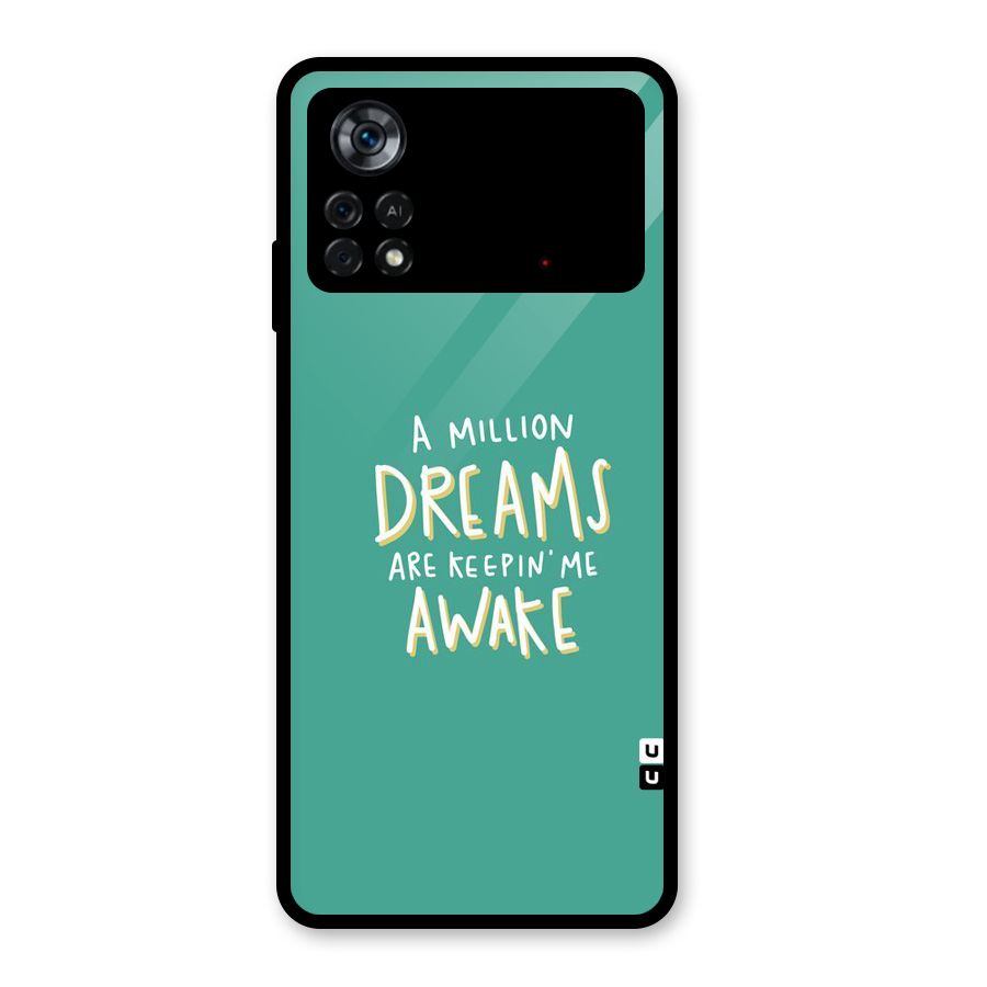 Million Dreams Glass Back Case for Poco X4 Pro 5G