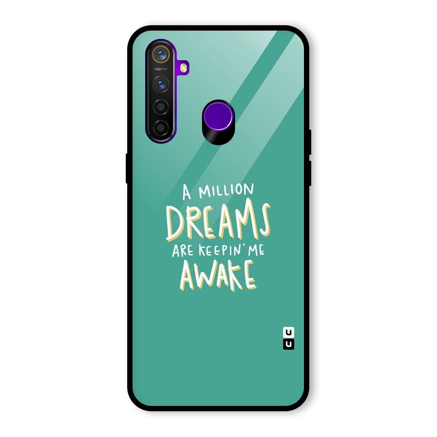 Million Dreams Glass Back Case for Realme 5 Pro