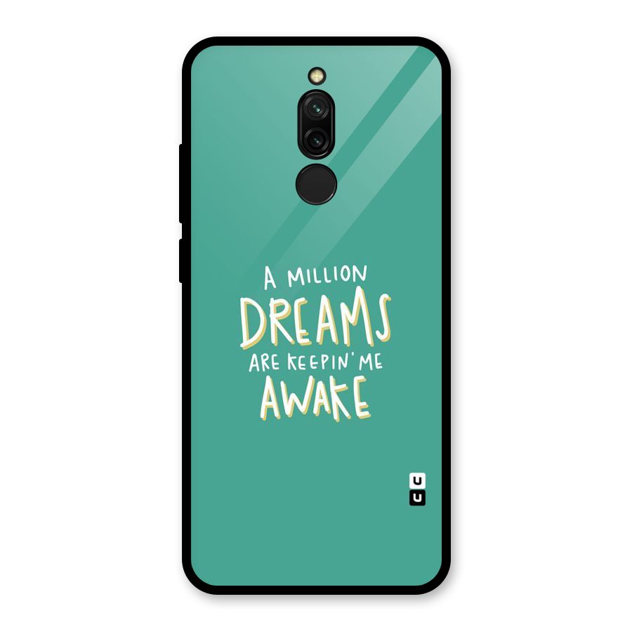 Million Dreams Glass Back Case for Redmi 8