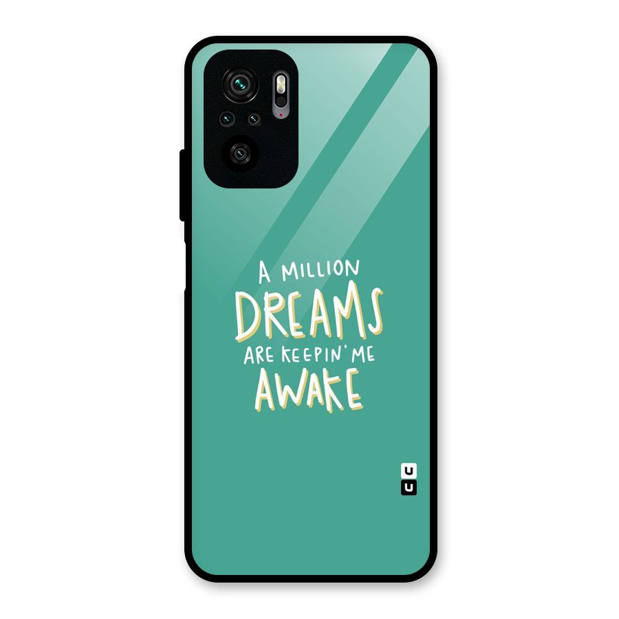 Million Dreams Glass Back Case for Redmi Note 10S