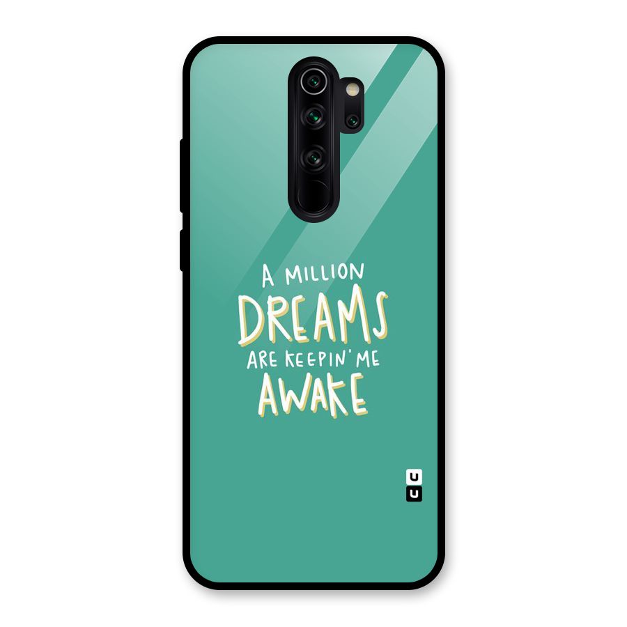 Million Dreams Glass Back Case for Redmi Note 8 Pro