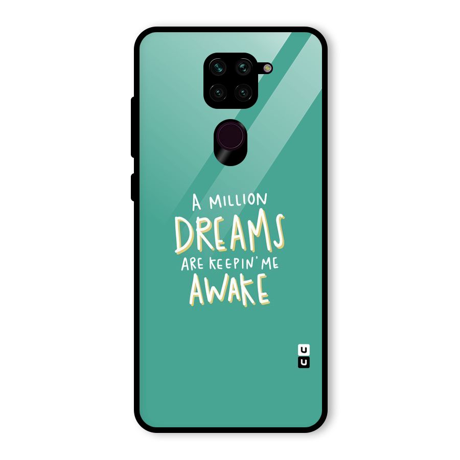 Million Dreams Glass Back Case for Redmi Note 9