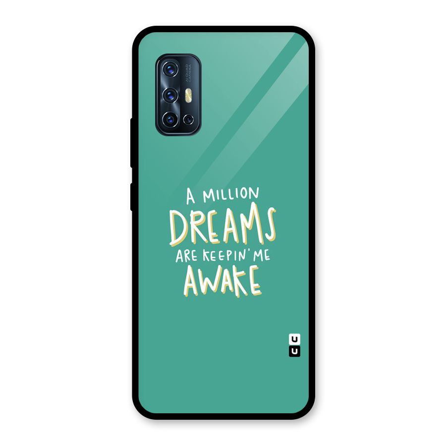 Million Dreams Glass Back Case for Vivo V17