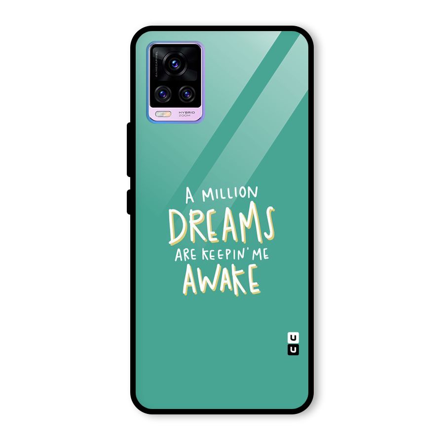 Million Dreams Glass Back Case for Vivo V20 Pro